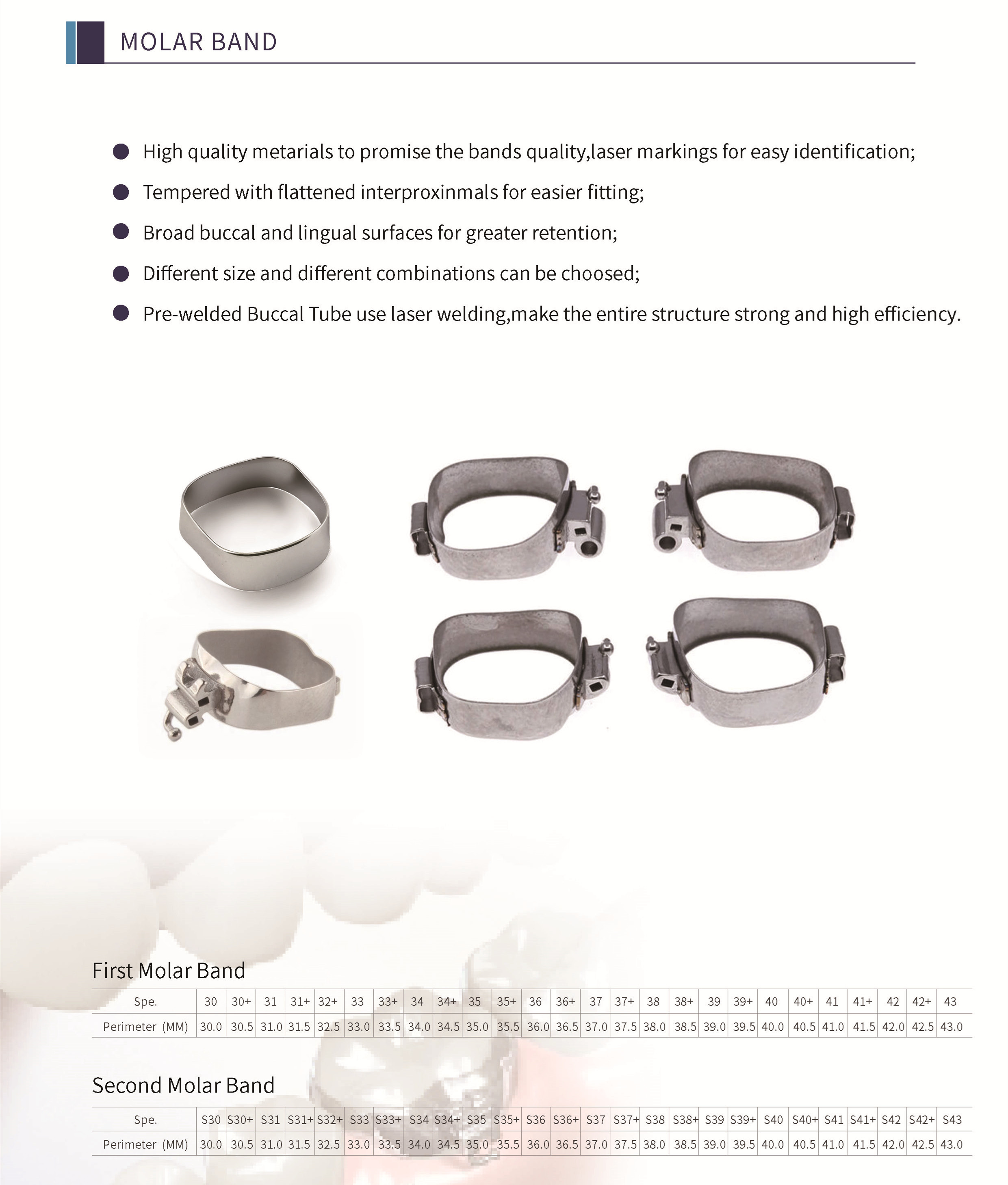 molar band